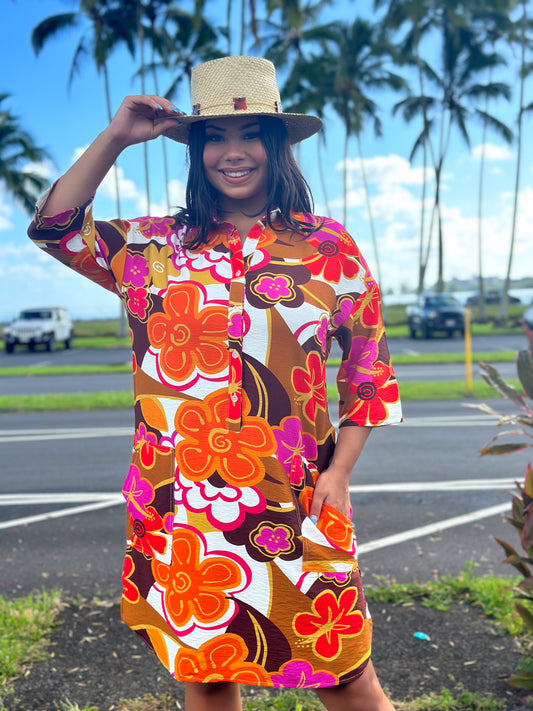 Lei Aloha Dress Retro