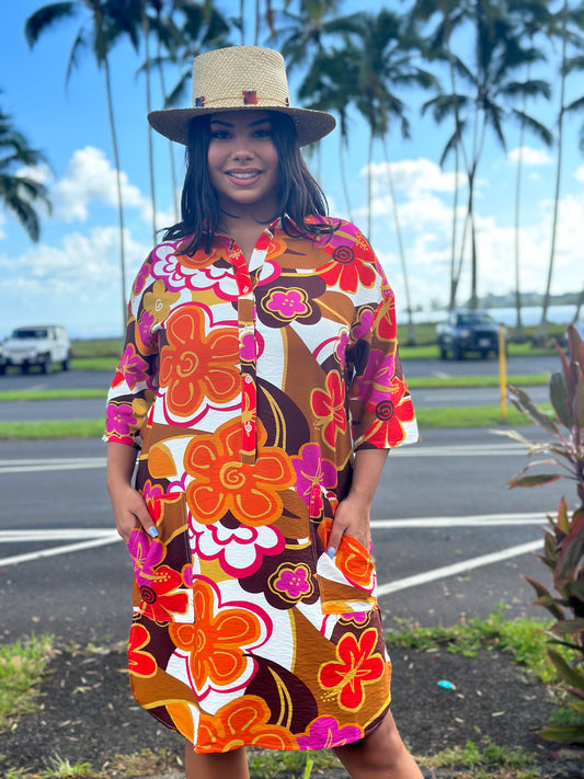 Lei Aloha Dress Retro